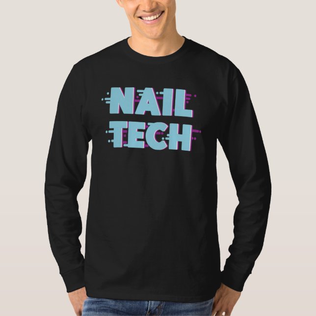 Camiseta Retro de Falha Polonês de Trabalho Uniforme de Tec (Frente)