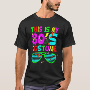Camiseta Retro de Festas de anos 80 Este é o meu anos 80 de