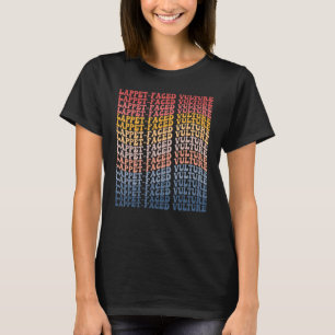 Camiseta Retrô de Groovy Abutre Invisível
