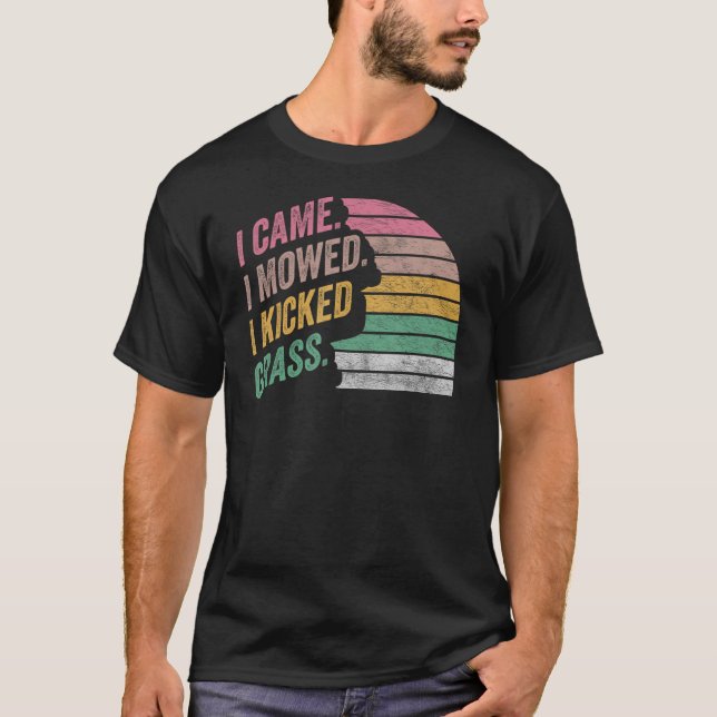 Camiseta Retrô De Leitura Que Eu Percebi Que Eu Matei A Gra (Frente)