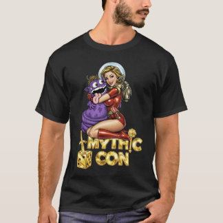 Camiseta Retro de Menina de Ficção Científica