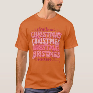 Camiseta Retrô de Natal da Estação de Natal do Sweet