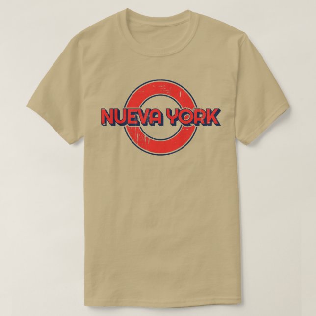 Camiseta retro de nueva york (Frente do Design)