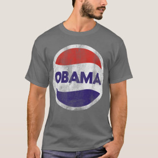 Camiseta Retro de Obama afligido