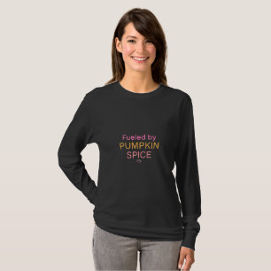 Camiseta Retro de Outono – Energética com Abóbora