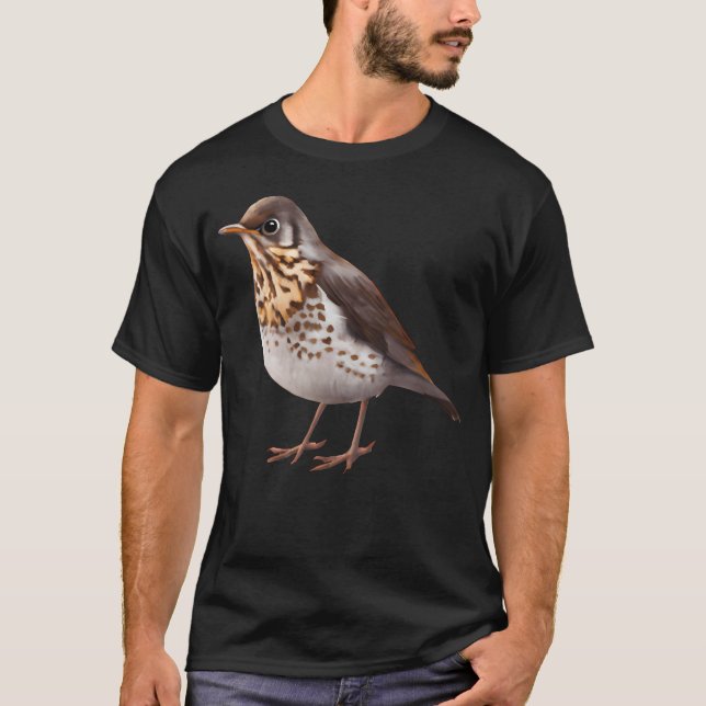 Camiseta Retrô de pássaros do Turco (Frente)