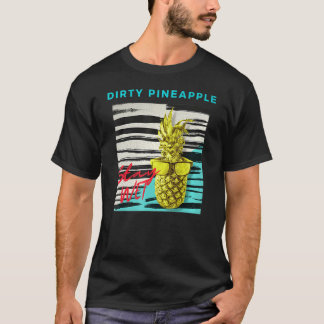 CAMISETA RETRO DE PINEAPPLE SUJO