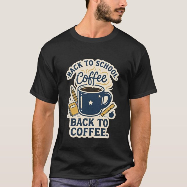 Camiseta Retro de Professor Volta às Aulas Volta a (Frente)