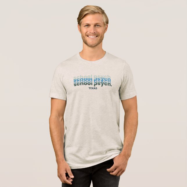 Camiseta Retro de Psicologia Escolar (Frente Completa)