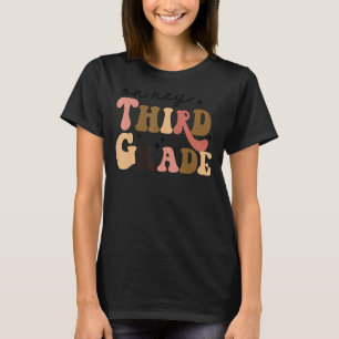Camiseta Retrô De Rua De Professores Do 3º Ano