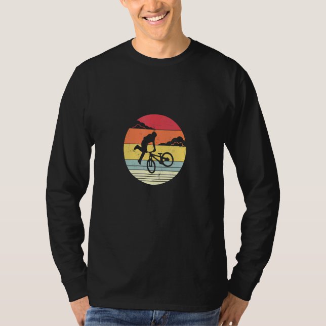 Camiseta Retro De Sirt Jump Mountain Bike Tailwhip (Frente)