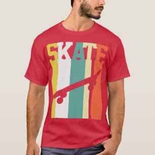 Camiseta Retro de skater do skate