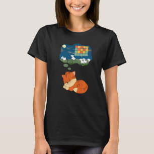 Camiseta Retrô de Sonhos de Ovelha de Contagem de Gato Lara