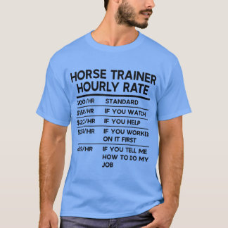Camiseta Retro de Taxa Horária do Cavaleiro