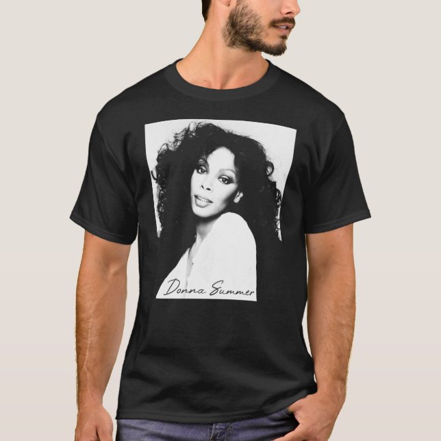 Camiseta retro de verão da donna (Frente)