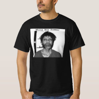 Camiseta Retrô de verão de garoto branco e esquisito