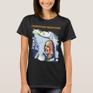 Camiseta Retro de Viagem para as Montanhas Laurent