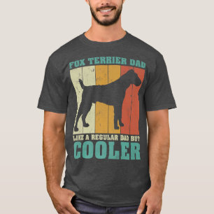Camiseta Retro De Vintage Para Pai Terrier Como Um D Regula
