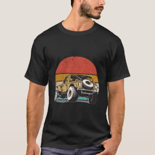 Camiseta Retro De Vintagem Fora Da Estrada 4X4