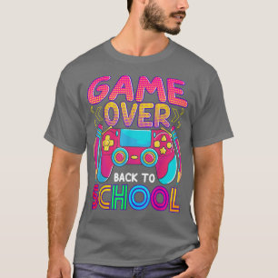 Camiseta Retro De Volta Para Professores Meninas Jogo Jogad