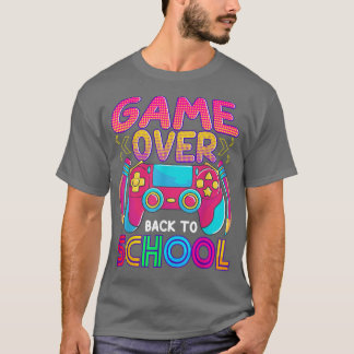 Camiseta Retro De Volta Para Professores Meninas Jogo Jogad