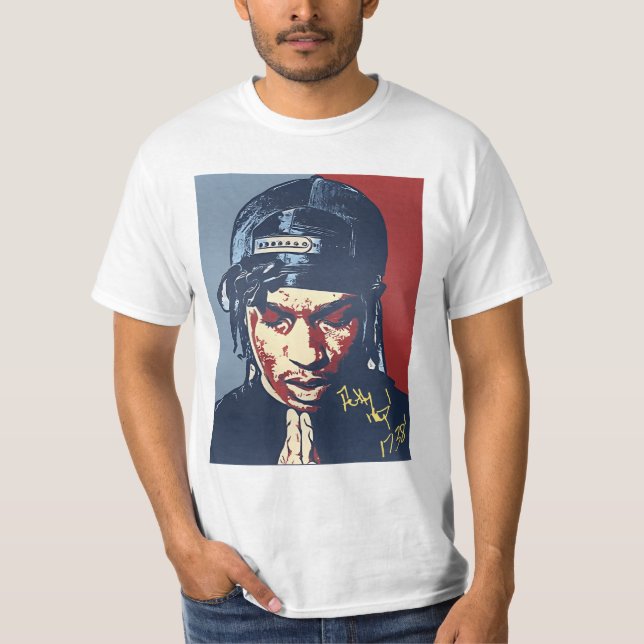 Camiseta Retro de Wap fetty (Frente)