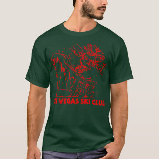 Camiseta Retro Defunct 80s Las Vegas Ski Club