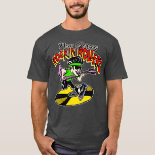 Camiseta Retro Defunct New Jersey Rockin Rollers Hockey