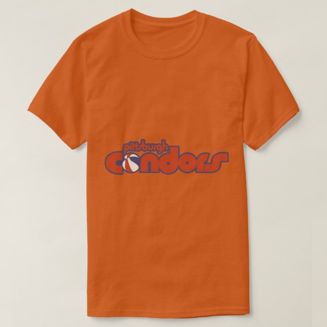 Camiseta Retro Defunct Pittsburgh Condors Basball (Frente do Design)