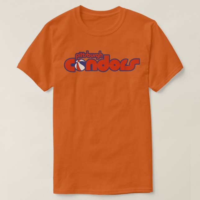 Camiseta Retro Defunct Pittsburgh Condors Basball (Frente do Design)