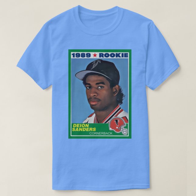 Camiseta Retro Deion Rookie d (Frente do Design)