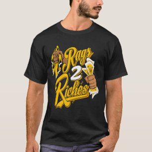 Camiseta Retro Del Sol 13s Tee Streetwear Rag 2 Riches 13 D