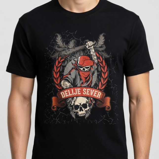 Camiseta Retro Delije Sever  (Criador carregado)