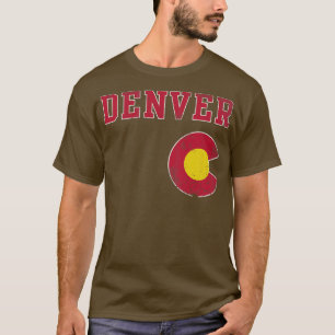 Camiseta Retro Denver Colorado Home Love