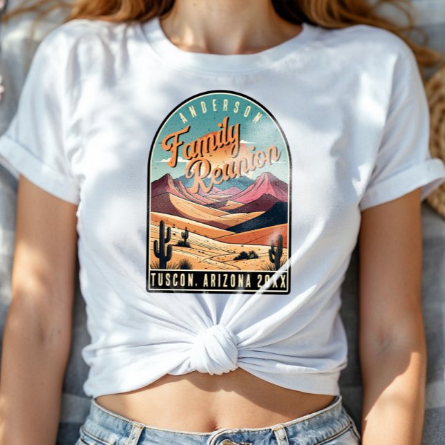 Camiseta Retro Desert Family Reunion ID1134 (Criador carregado)