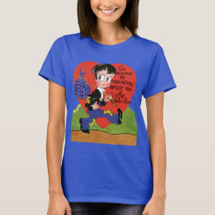 Camiseta Retro Dia dos Namorados, Coração de Menino Vagabun