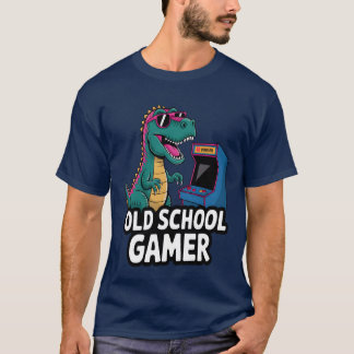 Camiseta Retro Dinosaur Gamingee vintage friends