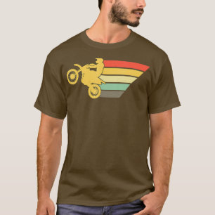 Camiseta Retro Dirt Bike Rider Vintage MX Motocross