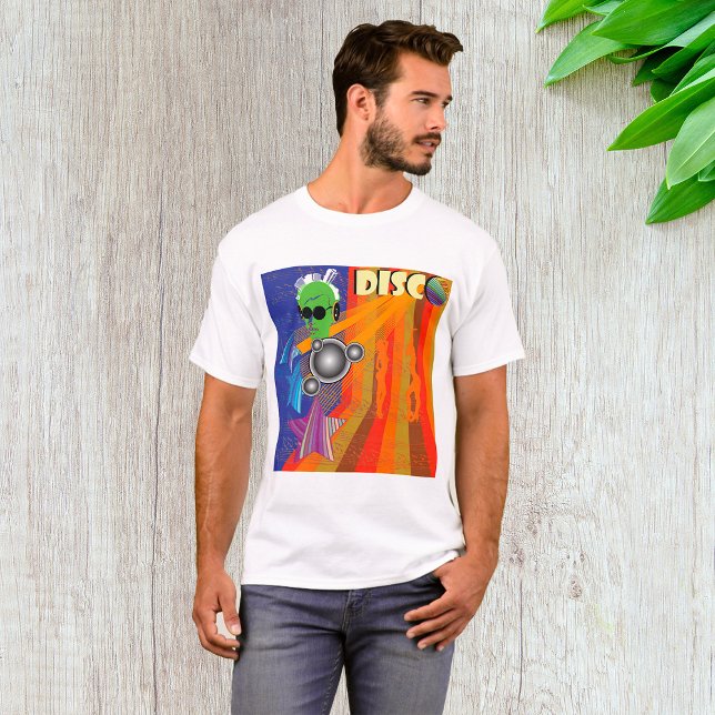 Camiseta Retro Disco Party 70s - Arte Funk (Criador carregado)
