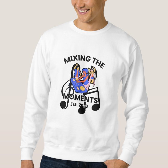 Camiseta Retro DJ Music Mix (Frente)
