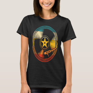 Camiseta Retro DJ vinil record turntables
