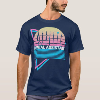 Camiseta Retro do Assistente de Dentação
