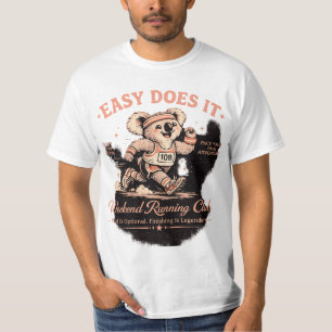 Camiseta Retro do Clube de Corrida de Fim de Seman