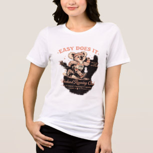 Camiseta Retro do Clube de Corrida de Fim de Seman