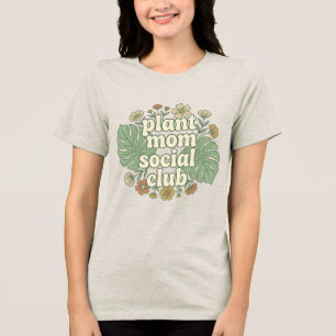 Camiseta Retro do Clube Social de Mãe de Planta