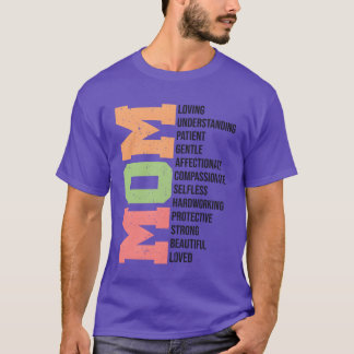 Camiseta Retro do Dia da Mãe