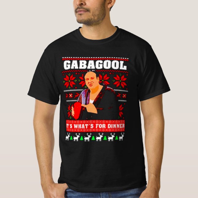 Camiseta Retro do dia Gabagool (Frente)