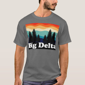Camiseta Retro do Grande Delta do Alaska