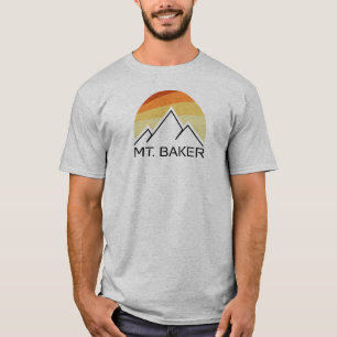 Camiseta Retro do Monte Baker