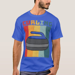 Camiseta retro do tiro-pau de enrolação
